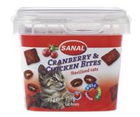 Sanal kat cranberry & chicken cups 75 gram - Gebr de boon