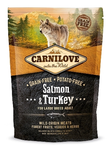 Carnilove Salmon Turkey Adult Large Dog 1,5kg