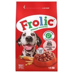 Frolic met Rund hondenvoer 1.5 kg