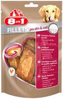 8in1 5x80g Fillets Pro Skin & Coat  Hondensnack