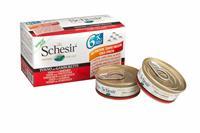 schesir 24 x 85 g  Kitten Kipfilet met Aloe Natural Voordeelpakket Kattenvoer