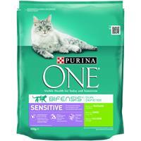 Purinaone Sensitive met Kalkoen en Rijst Kattenbrokken 800 g bij