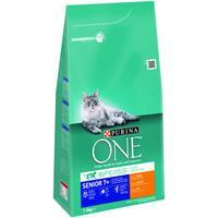 Purinaone Senior Kip Volkoren Granen kattenvoer 1.5 kg