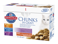 Hills Hill's Science Plan - Feline Adult Favourite Selection 12 x 85 gr.