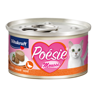 vitakraft Poesie Mousse 85 gram Eend Kattenvoer