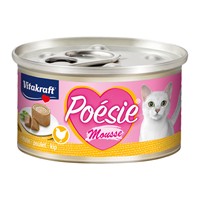 12x85g Vitakraft Poésie Mousse Kip natvoer voor katten