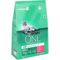 Purinaone Adult Zalm Volkoren Granen kattenvoer 3 kg