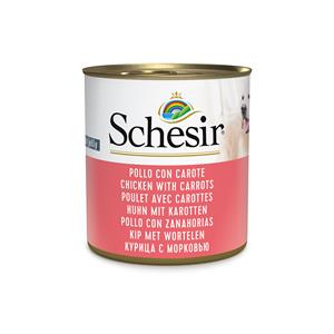 Schesir Kip met Wortelen 6x 285g