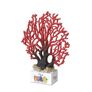 Europetbernina Decor Koraal Xl - Aquarium - Ornament - 23.5x19.5x5.5 cm Rood