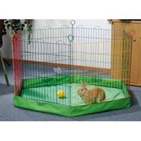 Petproducts Nylon Bodem Voor Knaagdier-Ren 105 x 105 x 10 cm