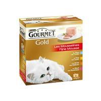 gourmet Gold MousseÂ met Tonijn, Lever, Kalkoen & Rund nat kattenvoer 8