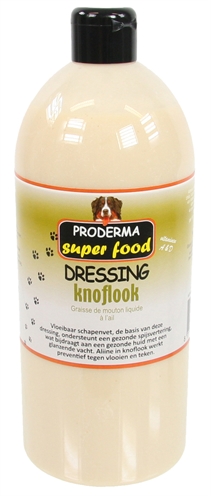 proderma vloeibaar schapenvet dressing knoflook