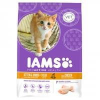 Iams Kitten kattenvoer met verse kip 2 x 10 kg