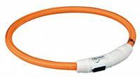 Trixie USB Flash Light Ring - L/XL - Oranje
