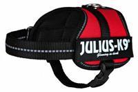 Julius-K9 Hundegeschirr Power rot, Breite: 20 mm, Bauchumfang: 33 - 45 cm