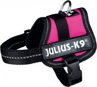 Julius K9 power-harnas / tuig voor labels fuchsia
