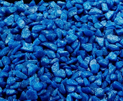 Aqua D'ella Glamour stone /ocean Blauw 2KG
