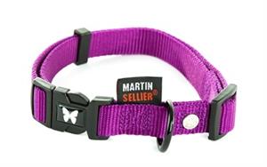 MARTIN SELLIER HALSBAND NYLON PAARS VERSTELBAAR 16 MMX30-45 CM