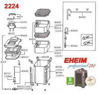 Eheim Pomprad 2222/24 2322/24 - Pomponderdeel - per stuk