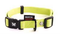 Martin sellier halsband nylon groen verstelbaar 40-55CM