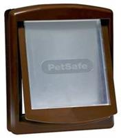 PetSafe Huisdierenluik 2 standen 755 Medium bruin 26,7x22,8 cm 5021