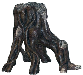 Polyresin ornament boomstronk zijpoot 34x23x28 cm - Gebr de boon