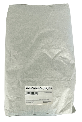 Zonnebloempitten Gestreept - Vogelvoer - 12.5 kg Gekuist