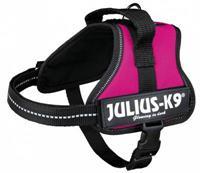 Julius k9 powerharnas / tuig voor labels fuchsia