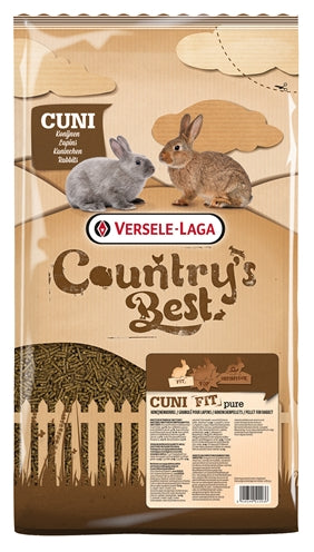 Versele-Laga Country's Best Cuni Fit Pure - Konijnenkorrel 5KG