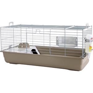 Savic Cavia- / Konijnenkooi Nero 3 de Luxe Warmgrijs / Beige Knaagdierkooien