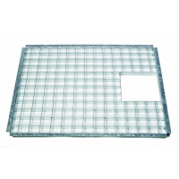 ubbink Afdekrooster rechthoekig 73.6 x 58.5 cm