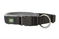 Hunter Halsband Neopren Schwarz/Grau 30-35 cm