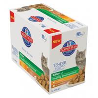 Hills Hill's Science Plan - Kitten Maaltijdzakje Poultry Selection 12 x 85 g