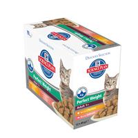 Hill's Adult Perfect Weight 85 g Katzen-Nassfutter 12 Beutel