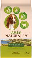 IAMS Naturally Dog - Lamb & Rice - 2,7 kg