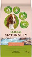 Iams Naturally Adult met zalm & rijst hondenvoer 2,7 kg