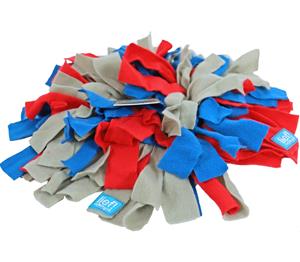Lief! Hondenspeelgoed - Snuffelmat - Stroken fleece