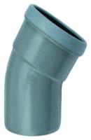 wavin PVC Bocht 30° manchet - 2 x mof 110 mm