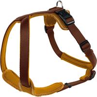Hunter - Harness Neoprene - Hondentuig, bruin/ karamell
