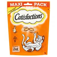 Catisfactions met kip kattensnack maxi pack 2 x 180 g
