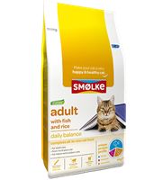 Smolke Smølke Adult met vis kattenvoer 2 x 10 kg