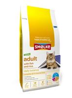 Smolke Smølke Adult met vis kattenvoer 2 x 4 kg
