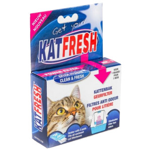 Boon Katfresh kattenbakgeurverdrijver 2 doosjes