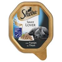 SHEBA ALU SAUCE LOVERS TONIJN KATTENVOER #95;_85 GR