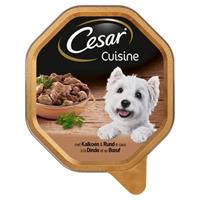 Cesar Alu Cuisine Kalkoen / Rund In Saus 14x150 Gr