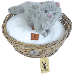Boony Est 1941 rotan slaapmand rond 48 cm - Gebr de boon