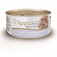 Applaws Cat Blik Tuna Fillet & Cheese - Kattenvoer - 70 g