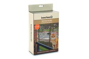 beeztees Transparant Kattennet voor Balkon - 6 x 3 m