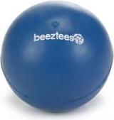 beeztees Rubber bal massief hondenspeeltje blauw 5 cm