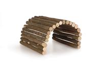 beeztees Loopbrug Wilg Flexibel - Knaagdierspeelgoed - Hout - 51 cm